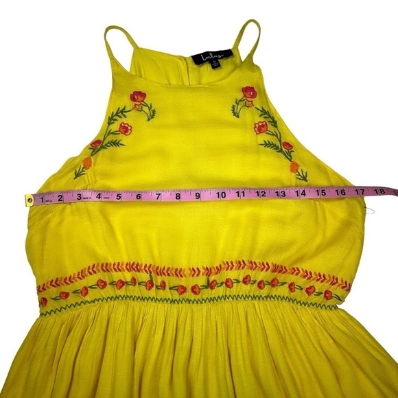 Lulus Sunshine Delight Yellow Embroidered Mini Dress - Picture 11 of 16